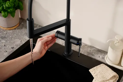 Bateria HANSGROHE Talis Select M54 72861670 Czarny-mat