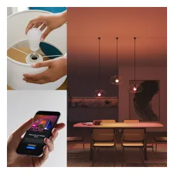 Inteligentna żarówka LED PHILIPS HUE 929004235407 8W E27 (3 szt.)