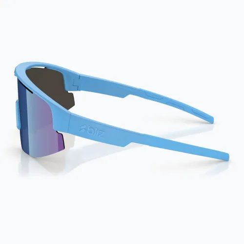 Okulary przeciwsłoneczne Bliz Matrix matte blue/grey blue mirror