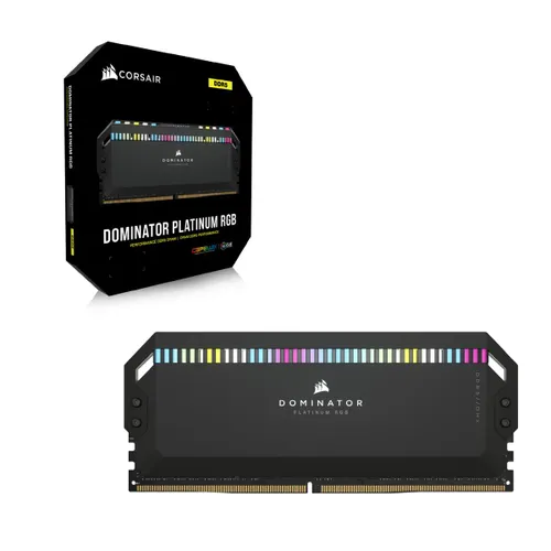 Pamięć RAM Corsair Dominator Platinum RGB DDR5 32GB (2 x 16GB) 5200 CL40 (czarny)