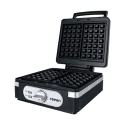 Вафельница Raven EG004BX 1400W контроль температуры