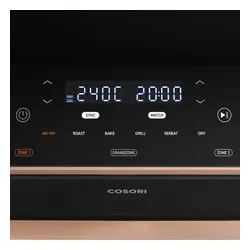 Air Fryer Frytkownica beztłuszczowa COSORI CAF-TF101S-AEUR Dual Blaze TwinFry 10l Wi-Fi dzielony kosz