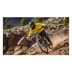 Kask XRIDER XRFH003L Czarno-żółty Full Face z odpinaną szczęką (rozmiar L)