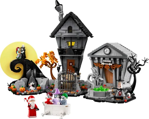 LEGO 21351 IDEAS Disney: Miasteczko Halloween Tima Burtona