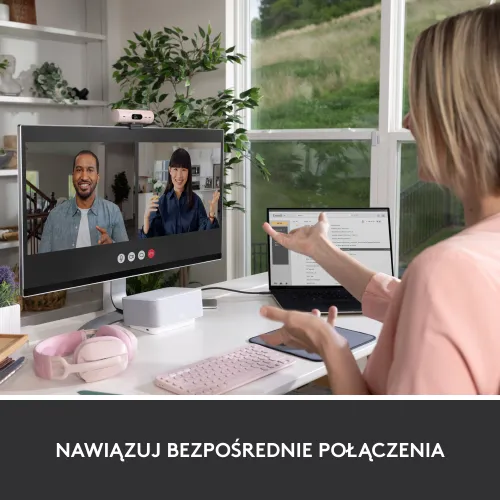 Kamera internetowa Logitech Brio 500 Rózowy