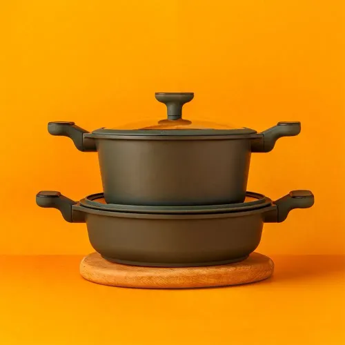 NAVA Imperial 2,5 l - garnek aluminiowy z pokrywką