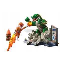 PLAYMOBIL 71831 Bohaterski pojedynek z jaszczurem zestaw +4 lata