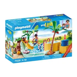 Playmobil Zestaw figurek My Life 71529 Basen dla dzieci z jacuzzi