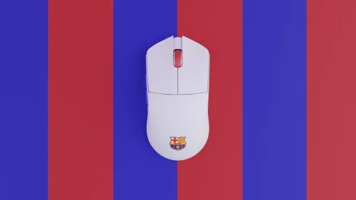 Myszka gamingowa OCPC Gaming FCB MR59 Wireless 3w1 Biały