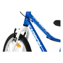 Rower dziecięcy KARBON Superlight Automatic 18 cali dla chłopca Niebieski