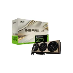 Karta graficzna MSI GeForce RTX 5070 INSPIRE 3X OC 12GB GDDR7 192bit DLSS 4