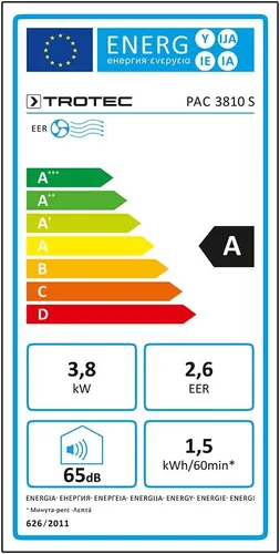 Trotec PAC 3810S Taşınabilir Klima