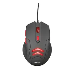 Myszka gamingowa Trust Ziva Gaming Mouse Podkładka Czarny