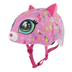 Kask rowerowy RASKULLZ Astro Cat Różowy dla Dzieci (rozmiar XS)