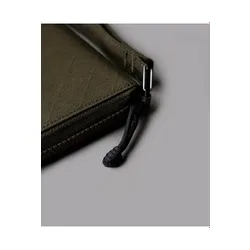 Кошелек Alpaka Zip Passport, армейский зеленый