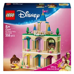 LEGO 43291 Disney Princess Mała Bella i Tiana z zamkiem