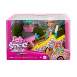 Кукла Mattel Barbie Stacie и автомобиль из фильма Gokart