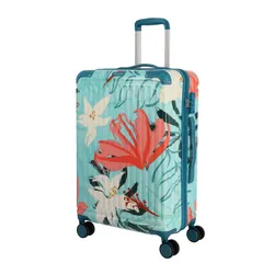 Чемодан Travelite Cruise Trolley M Print - turquoise lily