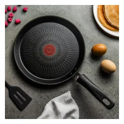 TEFAL Unlimited 25 cm czarna - patelnia do naleśników nieprzywierająca