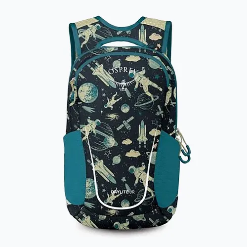 Plecak dziecięcy Osprey Daylite Jr - space travel print / antique blue