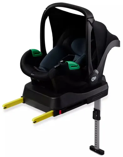 Fotelik samochodowy KINDERKRAFT Mink Pro I-Size z bazą (40-75 cm) Czarny