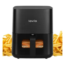 Frytkownica beztłuszczowa Lovio Home LVAF001BK 1450W 5l