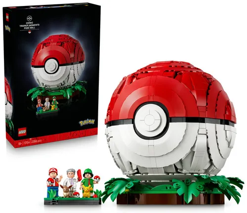 LEGO 72154 Pokémon Kultowy Pokéball z Trenerami