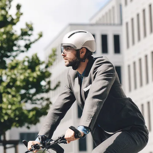 Kask rowerowy HJC Calido mt white/silver