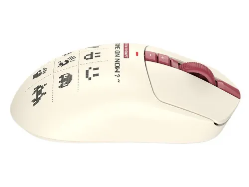 Myszka gamingowa A4tech Bloody R72 Ultra Duo Pixels Red Beżowy