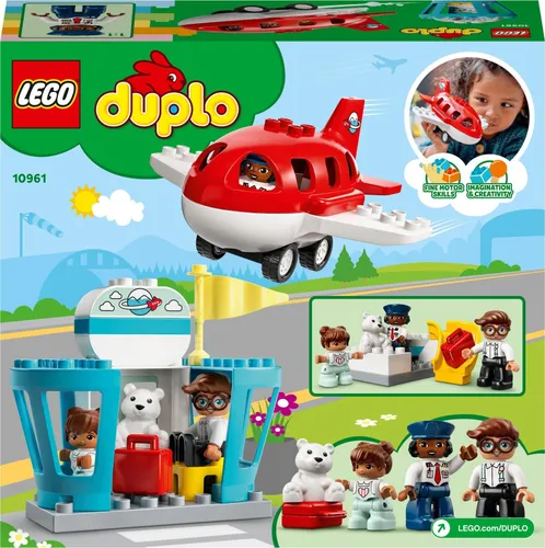 LEGO Duplo Uçak ve Havaalanı (10961)