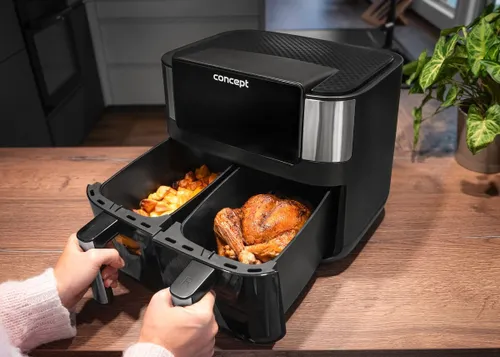 Air Fryer Frytkownica beztłuszczowa CONCEPT Double FR8000
