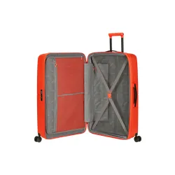 Большой чемодан American Tourister DashPop 77 см - Tangerine Red