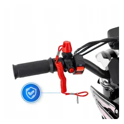Motorek dla dzieci cross spalinowy 49CC motocykl el. start LED 35km/h motor
