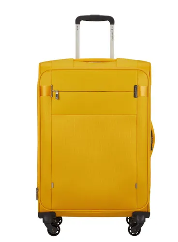 Samsonite CityBeat Orta Genişletilebilir Bavul-golden yellow