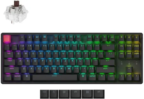 Klawiatura KEYCHRON K8 QMK Wireless Mechanical Keyboard Super Brown Switch