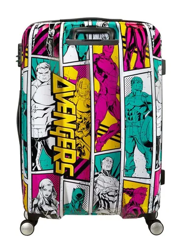 Walizka duża American Tourister Disney Legends - Avengers pop art