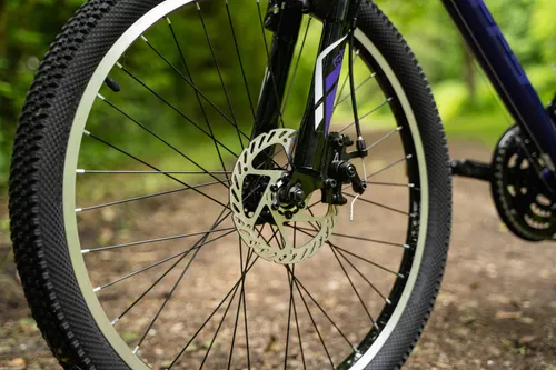 Rower dziecięcy HUFFY Extent 24 cali dla chłopca Fioletowy