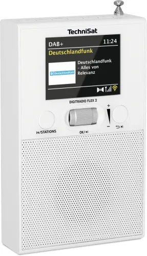 Radioodbiornik TechniSat DigitRadio Flex 2 Radio FM DAB+ Bluetooth Biały