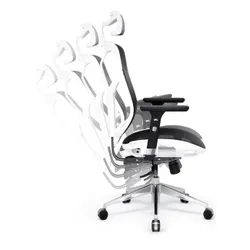 Fotel DIABLO CHAIRS V-Basic Biało-czarny