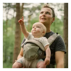 Nosidełko turystyczne Osprey Poco Soft Child Carrier LT tan concrete