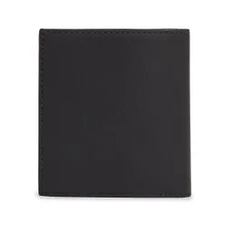 Большой мужской кошелек Calvin Klein Modern Bar Trifold 6Cc W/Coin Wallet K50K511836 Ck Black Saffiano BEH