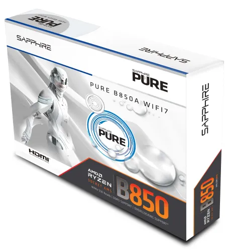 Płyta główna Sapphire PURE B850A WIFI 7