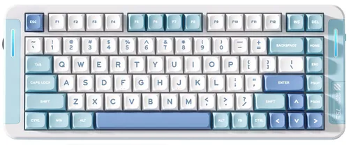 Klawiatura MCHOSE X75 V2 Hyacinth Switch Biało-niebieski
