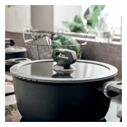 TOGNANA Italika Premium 16 cm - pokrywka do odcedzania szklana