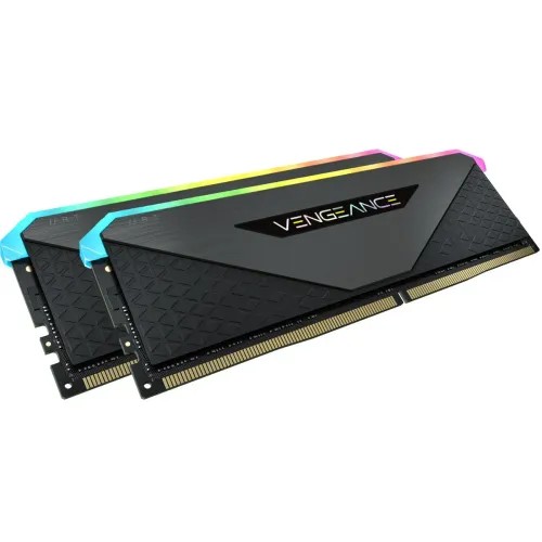 Pamięć RAM Corsair Vengeance RGB RT DDR4 32GB (2x16GB) 3200 CL16 Czarny