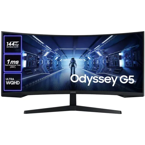 Monitor Samsung Odyssey G5 C34G55TWWP 34" UWQHD VA 144Hz 1ms Zakrzywiony Gamingowy