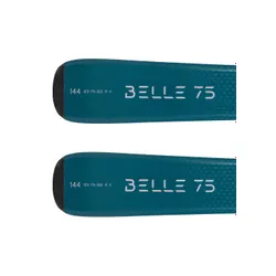 Narty damskie NORDICA BELLE 75 + wiązania MARKER FDT10 z GRIP WALK 2025 - Długość (cm) - 150