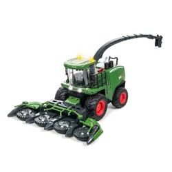 Zdalnie sterowany kombajn COIL RC zabawka na pilota światło dźwięk bańki mydlane zielony