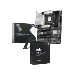 Płyta główna MSI Pro Z890-S WiFi + Procesor INTEL Core Ultra 7-265K