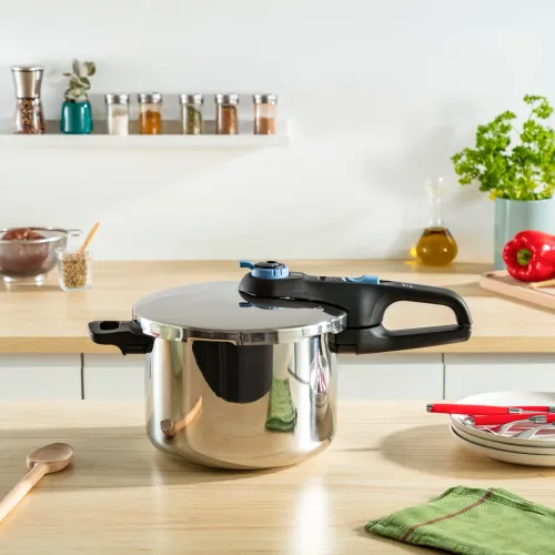 Szybkowar Tefal Secure Trendy P2584301 Indukcja Stal nierdzewna 3 elementy